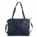 Синя жіноча сумка-шопер Riche F-A25F-FL-89055WBL - Royalbag Фото 3