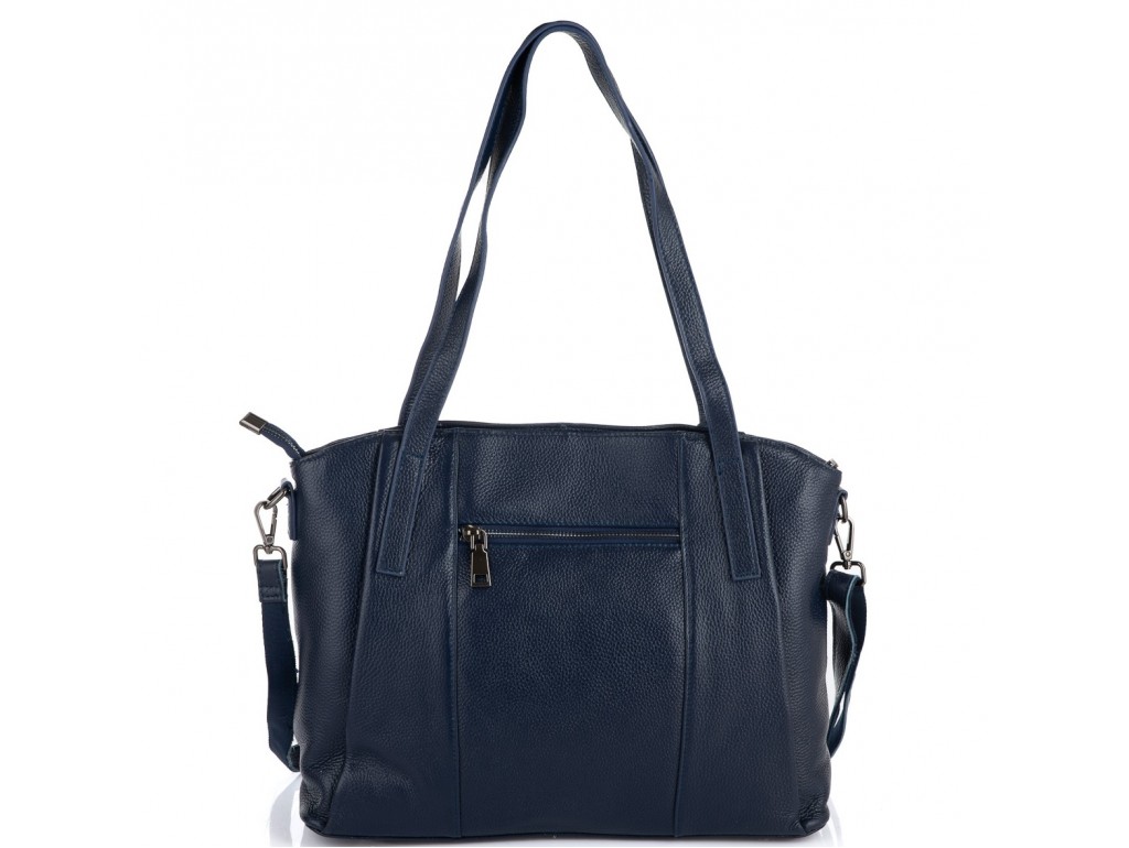 Синя жіноча сумка-шопер Riche F-A25F-FL-89055WBL - Royalbag
