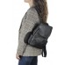 Жіночий шкіряний рюкзак з клапаном Riche NM20-W1031A - Royalbag Фото 3