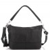 Шкіряна жіноча сумка чорна Riche NM20-W891A - Royalbag Фото 3