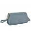 Женская сумка-багет кожаная голубая Riche W14-7727BL - Royalbag