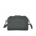 Классическая кожаная сумка-багет женская черная маленькая Riche W14-7712A - Royalbag Фото 4