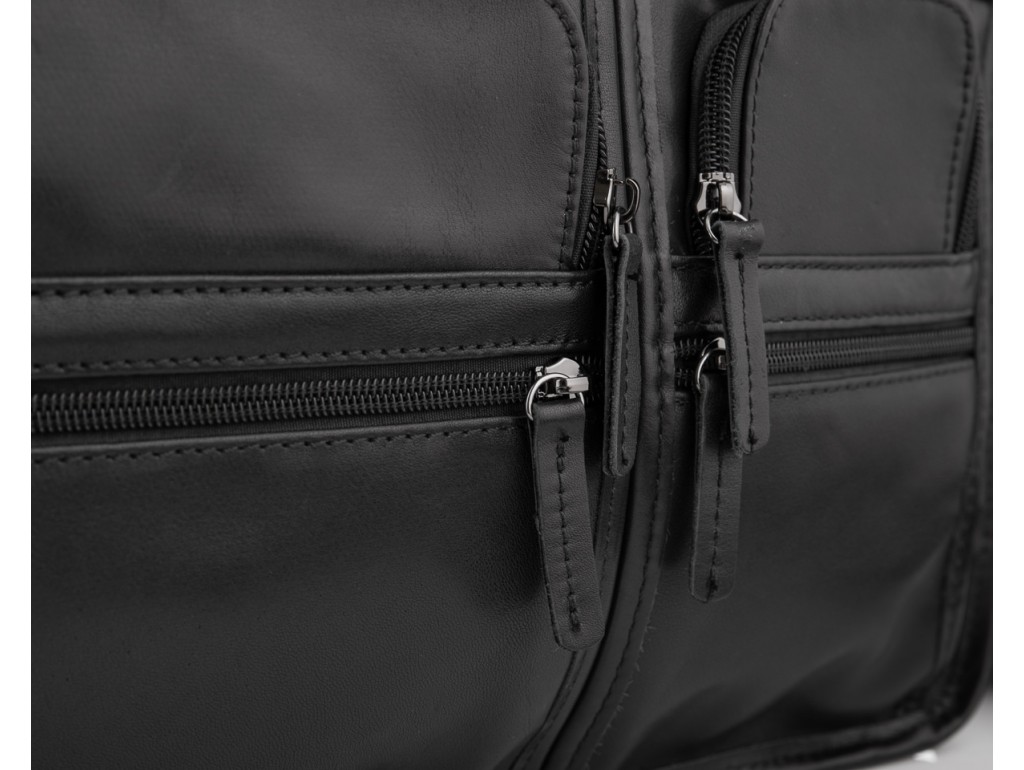 Большая деловая мужская кожаная сумка Jasper&Maine 7093A - Royalbag