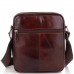 Кожаная мужская сумка через плечо коричневая Tiding Bag NM20-2610C - Royalbag Фото 5
