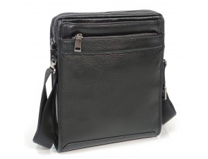 Мужской средний мессенджер с зернистой текстурой кожи Tiding Bag NM29-287891A - Royalbag
