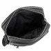Элитная кожаная мужская сумка через плечо черная Royal Bag RB-008A-1 - Royalbag Фото 5