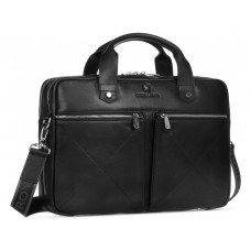 Мужская деловая кожаная сумка для ноутбука Royal Bag Rb012A - Royalbag Фото 2