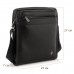 Мужская средняя кожаная черная сумка через плечо Royal Bag RB287891 - Royalbag Фото 4