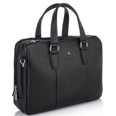 Вместительная кожаная мужская сумка Royal Bag RB50031 - Royalbag Фото 2