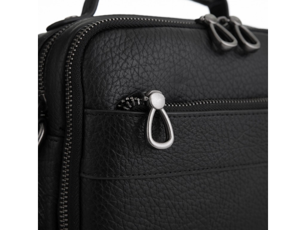 Кожаная сумка через плечо с ручкой Tavinchi S-010A - Royalbag