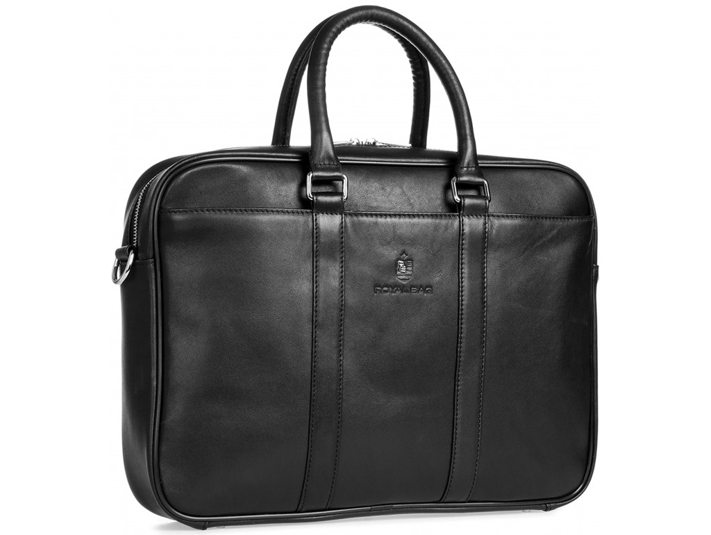 Чоловіча шкіряна сумка-портфель Royal Bag RB023A - Royalbag Фото 1