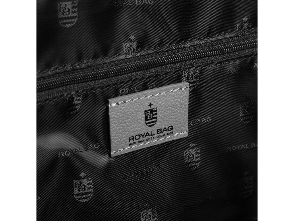 Містка функціональна чоловіча шкіряна сумка Royal Bag RB50021 - Royalbag