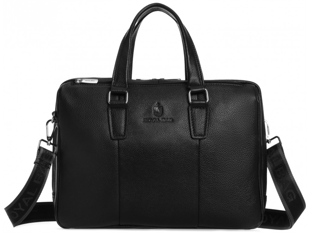 Вместительная кожаная мужская сумка Royal Bag RB50031 - Royalbag