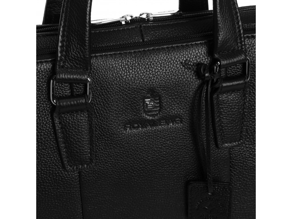 Містка шкіряна чоловіча сумка Royal Bag RB50031 - Royalbag
