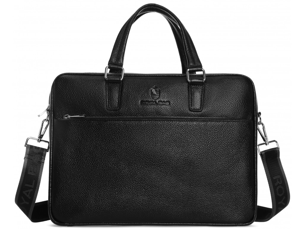 Ділова шкіряна сумка-портфель для документів Royal Bag RB50061 - Royalbag
