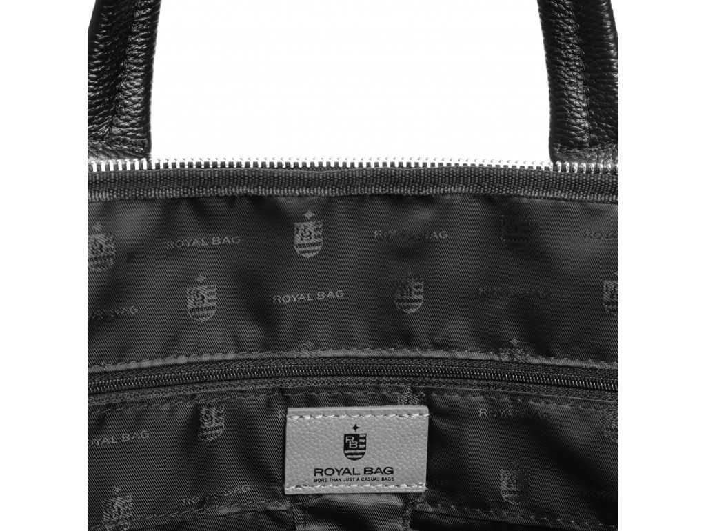 Ділова шкіряна сумка-портфель для документів Royal Bag RB50061 - Royalbag
