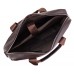 Кожаная сумка для ноутбука коричневая Tiding Bag A25-1128C - Royalbag Фото 7