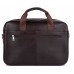 Кожаная сумка для ноутбука коричневая Tiding Bag A25-1128C - Royalbag Фото 5