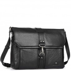 Мужская сумка-мессенджер с кожаным ремнем Blamont P531711 - Royalbag