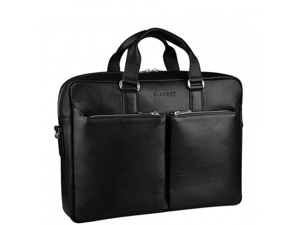 Престижная деловая мужская сумка для документов из натуральной кожи Blamont Bn067A - Royalbag Фото 1