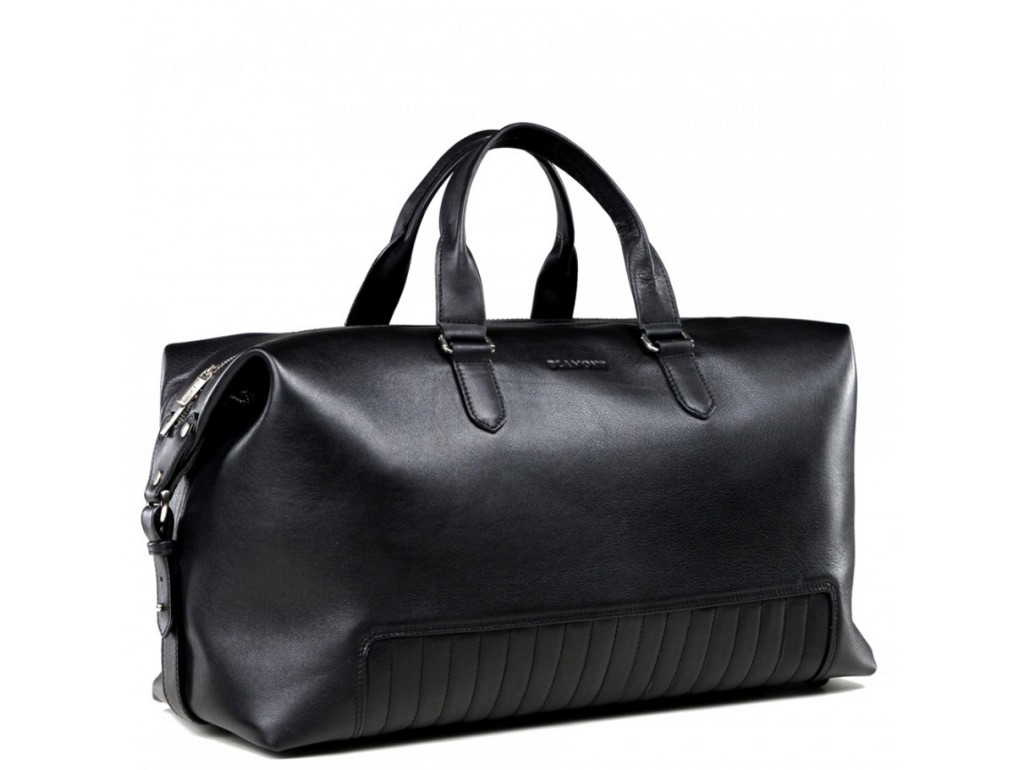 Элитная мужская дорожная сумка из итальянской кожи Blamont Bn105A - Royalbag Фото 1