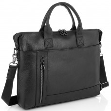 Чоловіча шкіряна сумка для ноутбука 17 дюймів Tiding Bag 120A - Royalbag Фото 2