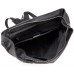 Мужской кожаный рюкзак черный Tiding Bag 303A - Royalbag Фото 7