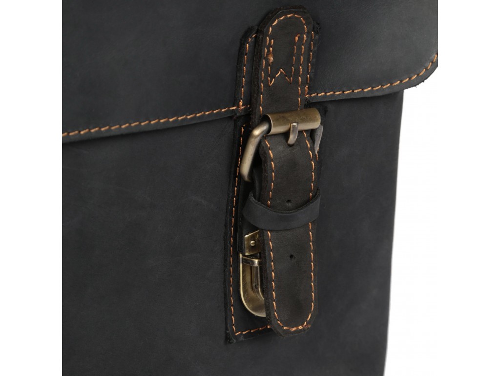 Мужская сумка через плечо из натуральной кожи винтажная Tiding Bag 6002LA-2 - Royalbag