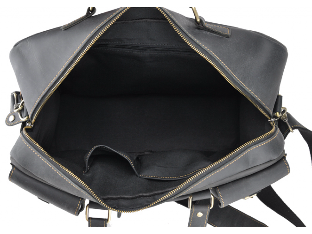 Серая мужская сумка Tiding Bag 7028RA - Royalbag