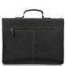 Классический мужской кожаный портфель черный Tiding Bag 7105A - Royalbag Фото 4
