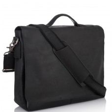 Мужской кожаный мессенджер через плечо для ноутбука и документов Tiding Bag 7108A-1 - Royalbag Фото 2