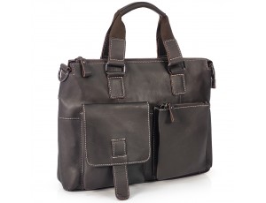 Повседневная мужская сумка из кожи для документов Tiding Bag 7264C - Royalbag