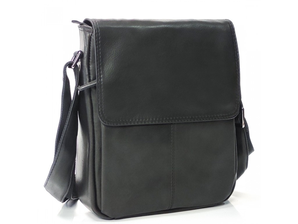 Наплечная мужская сумка с кожаным ремнем TIDING BAG 9805A - Royalbag Фото 1