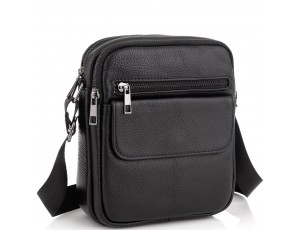 Мужская кожаная сумка через плечо маленькая Tiding Bag A25-1108A - Royalbag