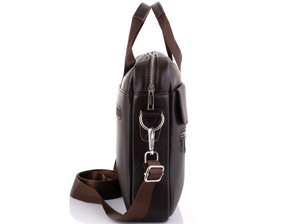 Сумка для ноутбука кожаная мужская Tiding Bag A25-1127C - Royalbag