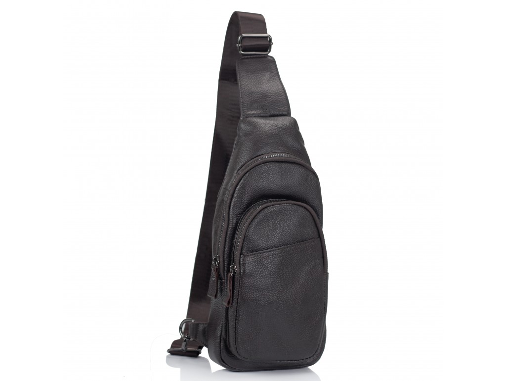Кожаный рюкзак Tiding Bag A25-5021C - Royalbag Фото 1