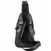 Мужской черный кожаный слинг Tiding Bag A25-5424A - Royalbag Фото 4