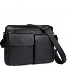 Мужская сумка-мессенджер через плечо из натуральной кожи Tiding Bag 9812A - Royalbag