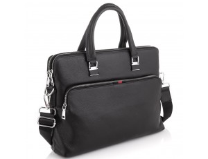 Черная сумка для ноутбука мужская Tiding Bag A25F-17621A - Royalbag