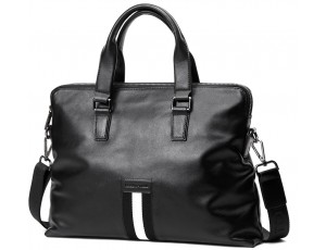 Стильная повседневная мужская кожаная сумка Tiding Bag A25F-66001A - Royalbag