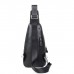 Мужской кожаный черный слинг на плечо Tiding Bag A25F-6601A - Royalbag Фото 4
