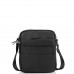 Мужская кожаная сумка через плечо маленькая черная Tiding Bag A25F-8017A - Royalbag Фото 3