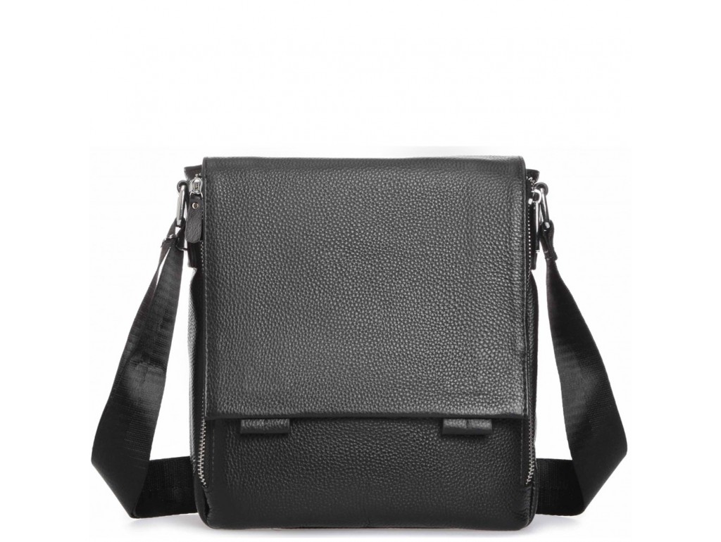 Мессенджер черный мужской Tiding Bag A25F-8877A - Royalbag