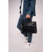 Сумка для ноутбука чорна шкіряна Tiding Bag A25F-9157-1A - Royalbag Фото 3