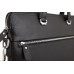 Сумка для ноутбука чорна шкіряна Tiding Bag A25F-9157-1A - Royalbag Фото 8