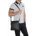 Мужская кожаная сумка через плечо черная Tiding Bag A25F-9913A - Royalbag Фото 3