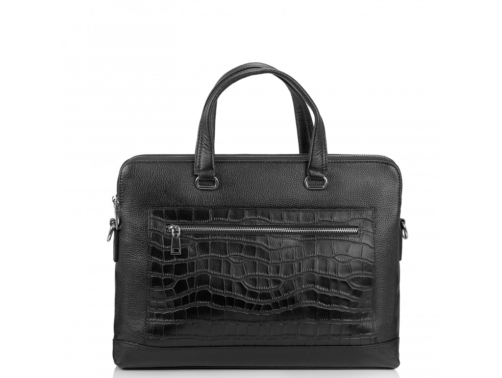 Сумка для ноутбука черная Tiding Bag A25F-9916-2A - Royalbag