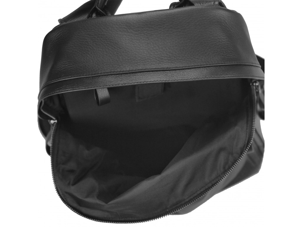 Рюкзак кожаный черный Tiding Bag B3-1663A-11NM - Royalbag
