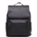 Мужской черный кожаный рюкзак Tiding Bag B3-2015-14A - Royalbag Фото 4