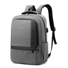 Серый рюкзак для ноутбука Tiding Bag BPT01-CV-0122G - Royalbag